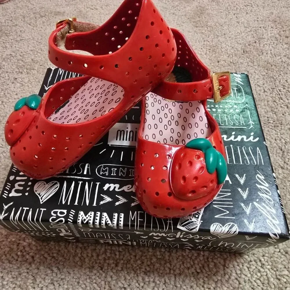 Mini Melissa Toddler Girls Jelly Shoes Size 6